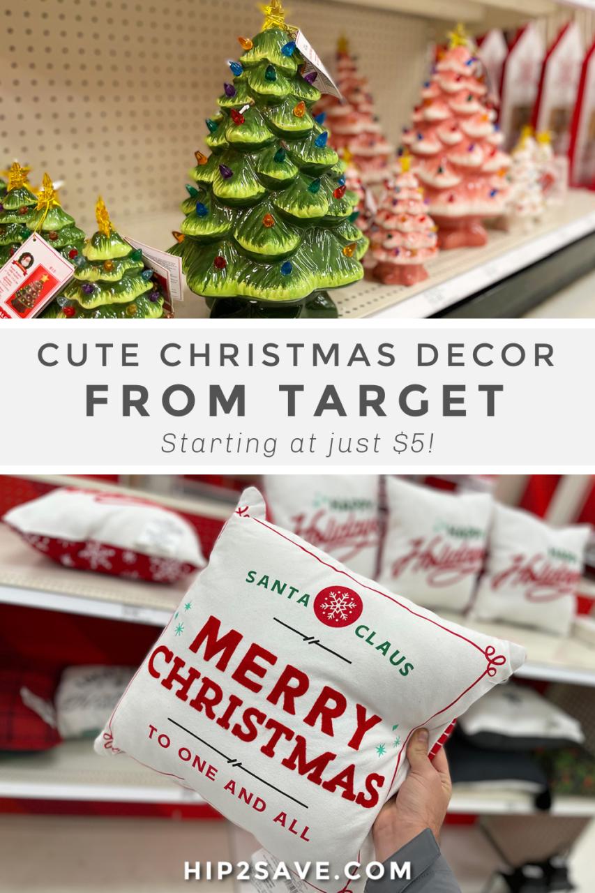 christmas decor sale target 12 Best Target Christmas Decorations Starting at Just 5 Hip2Save