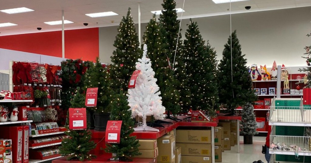 christmas decor sale target 50 Off Artificial Christmas Trees & Decor at Target