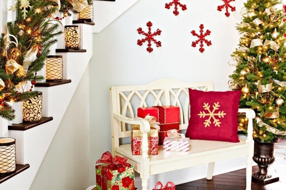 christmas decor ideas in wall Indoor Christmas Decorating Ideas That You Must Not Miss Festival