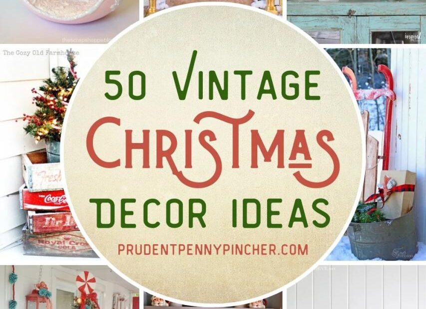 vintage christmas decor sale 50 Vintage Christmas Decorations Prudent Penny Pincher