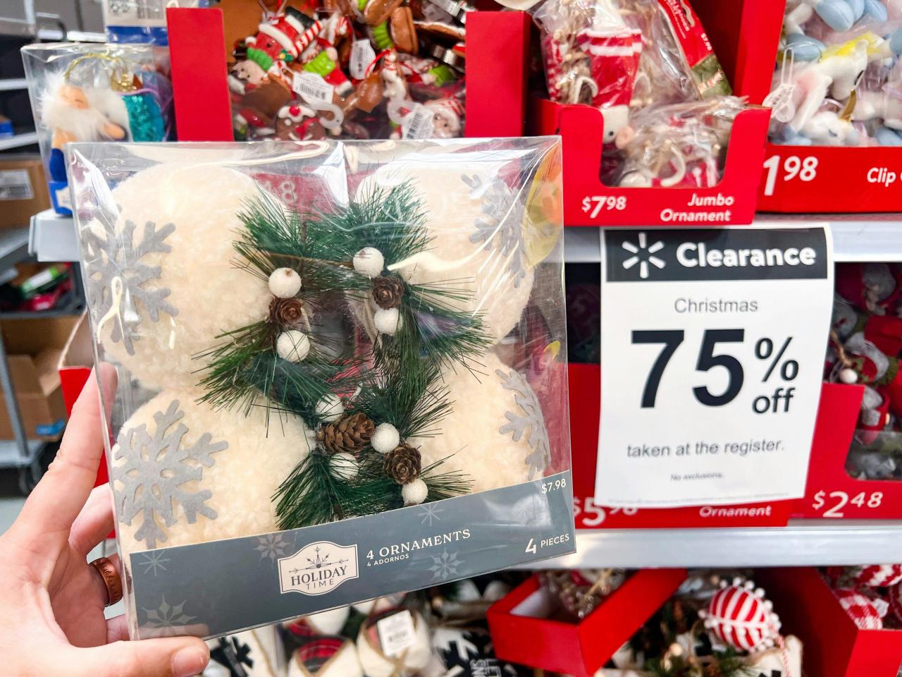 walmart christmas clearance decor Walmart Christmas Clearance Is Here — With 50 Off Holiday Decor The Krazy Coupon Lady