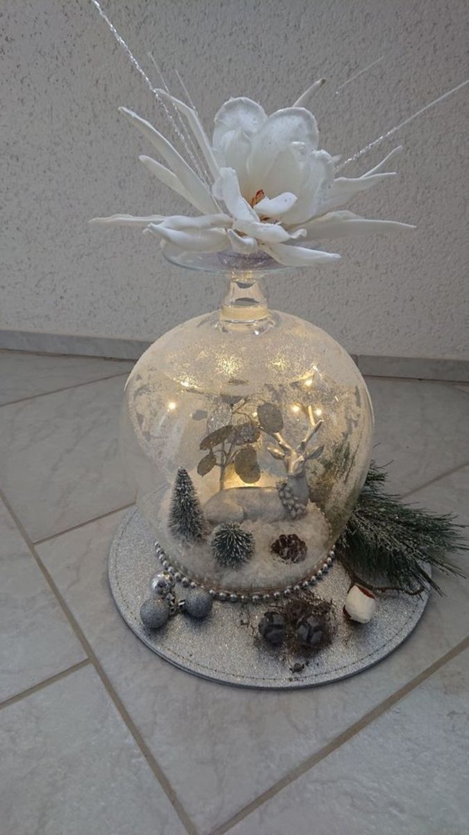 christmas decoration ideas with wine glasses 100+ EasytoMake Festive Wine Glass Christmas Decorations HubPages