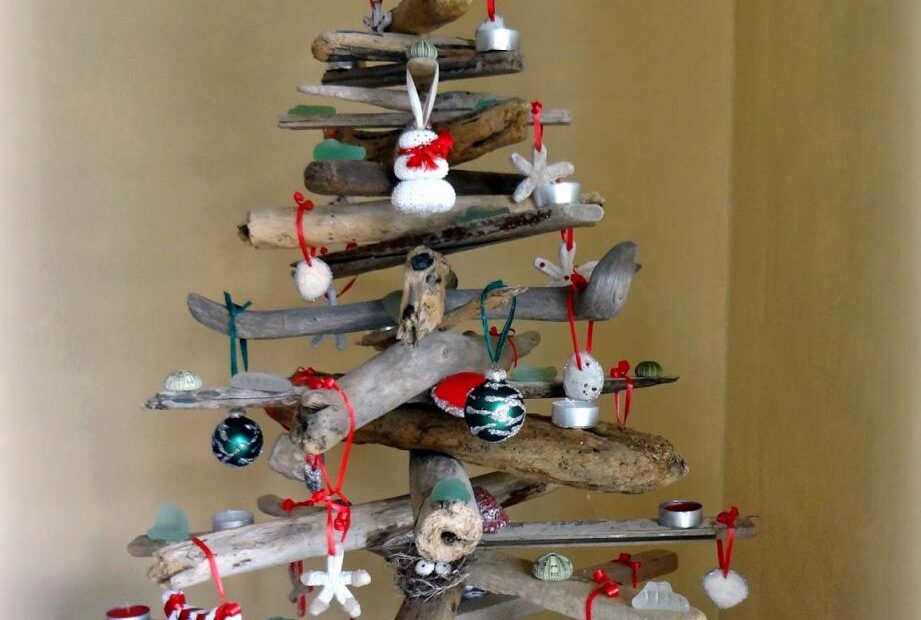 wooden christmas tree decor wooden Christmas tree ideas10 My desired home