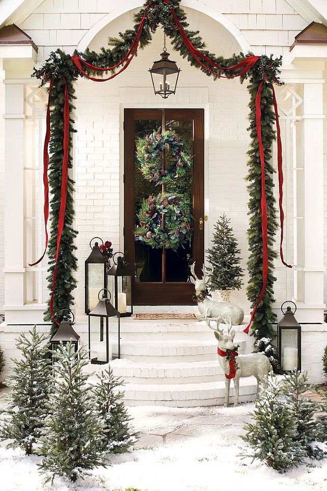 front door decor ideas for christmas 5 Tips To Decorate Your Front Door For Christmas Wonder Forest