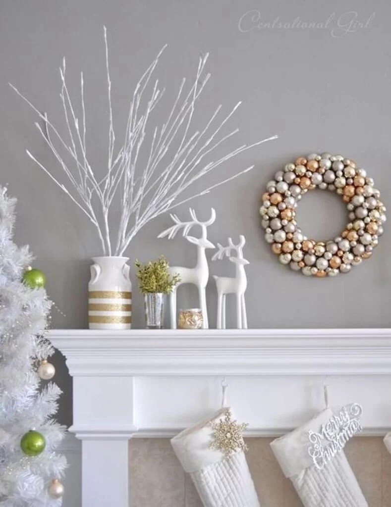 gold christmas wall decor 17 Best Gold Christmas Decor Ideas and Designs for 2024