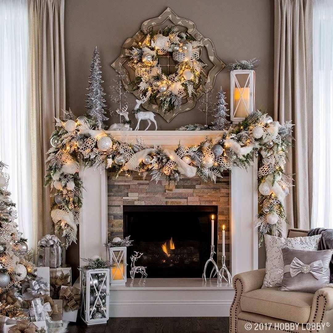 electric fireplace christmas decor Decoration Christmas, White Christmas Decor, Farmhouse Christmas Decor