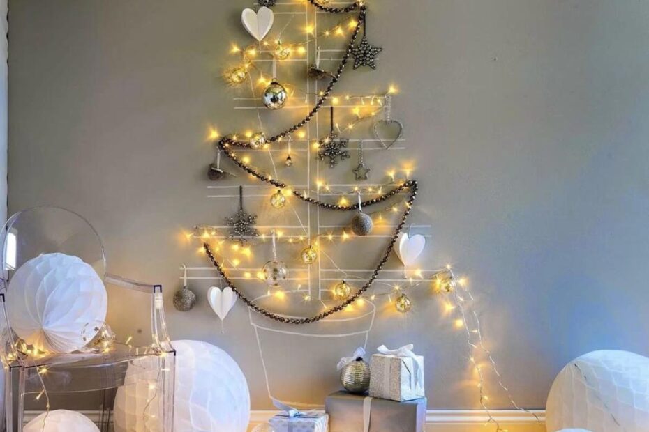 christmas wall decor ideas diy 35 Best Christmas Wall Decor Ideas and Designs for 2021