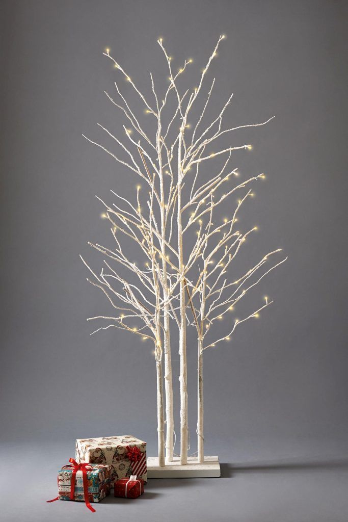 christmas tree twigs decor Twig trees stunning birch cluster Christmas trees Fresh Design Blog