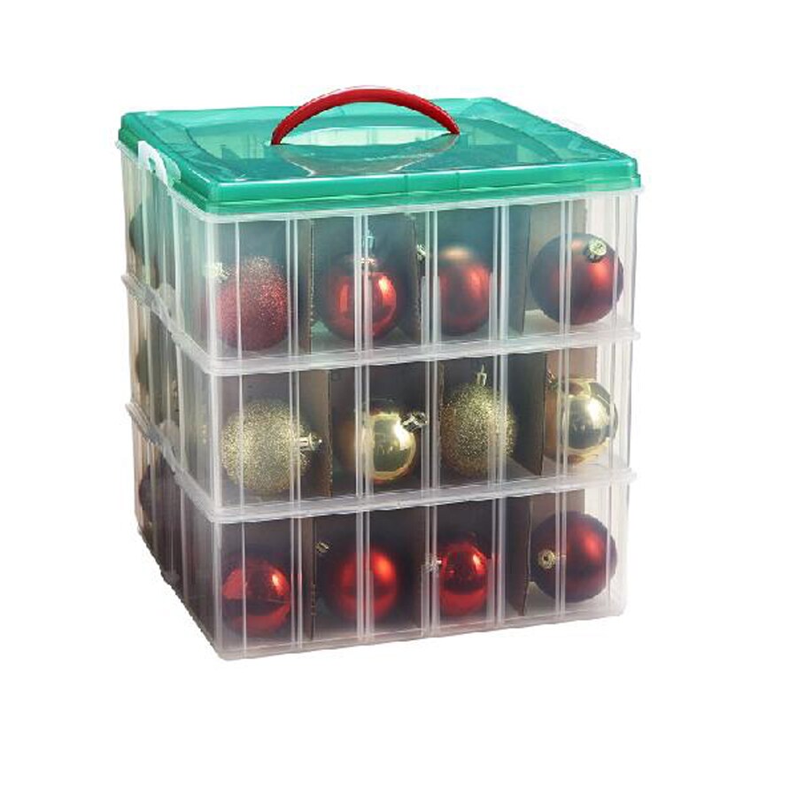 christmas ornament storage sale Snap N Stack TM 3Tier Ornament Storage Box at