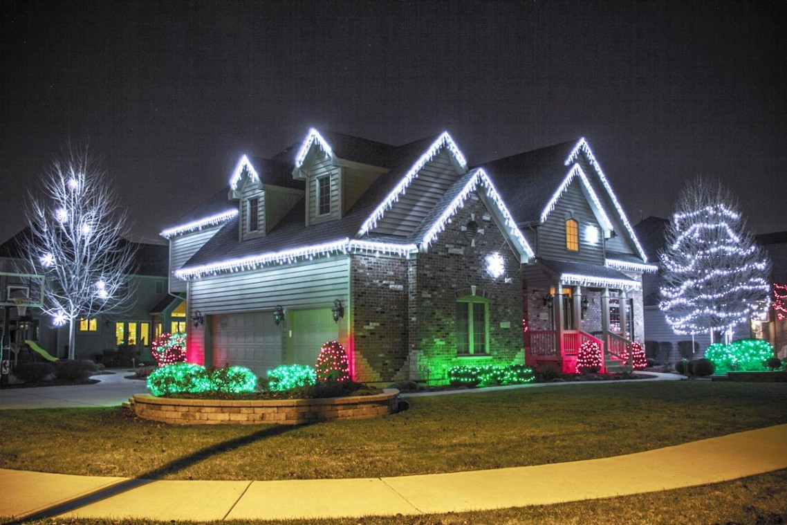 christmas decor ideas lights 40 Outdoor Christmas Lights Decorating Ideas All About Christmas