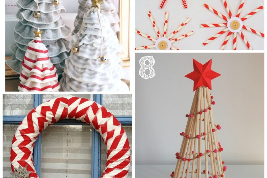 christmas decoration making ideas 40 Easy Homemade Christmas Decoration Ideas All About Christmas