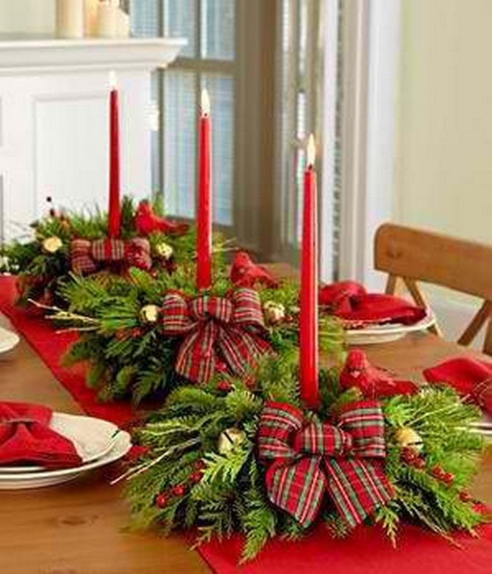 christmas table decor ideas pinterest 100 beautiful Christmas table decorations from Pinterest Christmas Photos