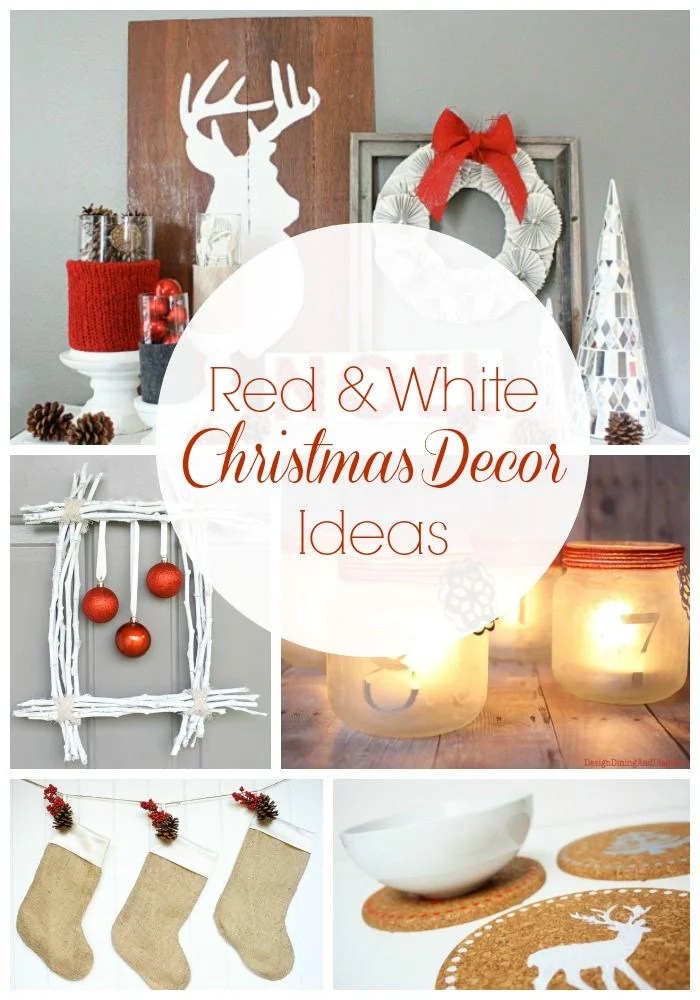 christmas decor ideas red and white Red And White Christmas Decoration Ideas The WoW Style