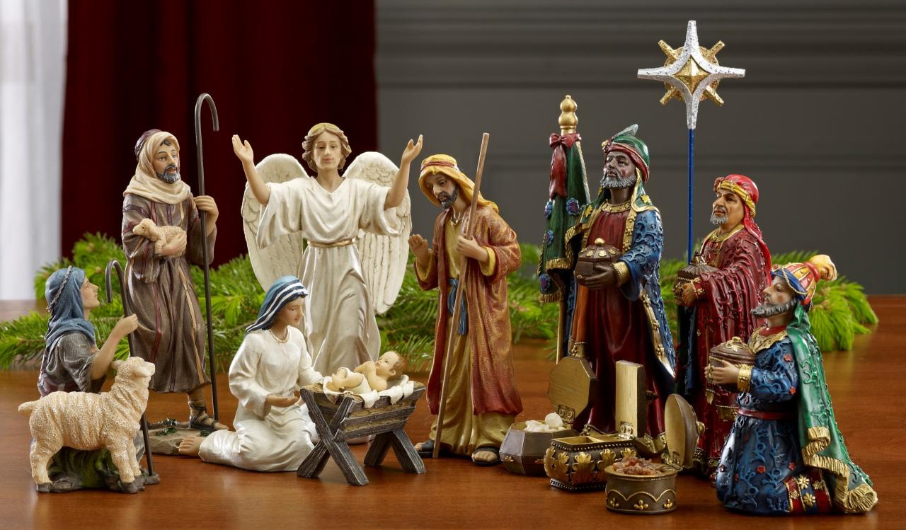 nativity christmas decorations indoor Large Indoor Nativity Sets Foter