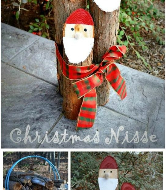 rustic wooden christmas decor 25 Reclaimed Wood Christmas Decorations to Add Rustic Charm To Your