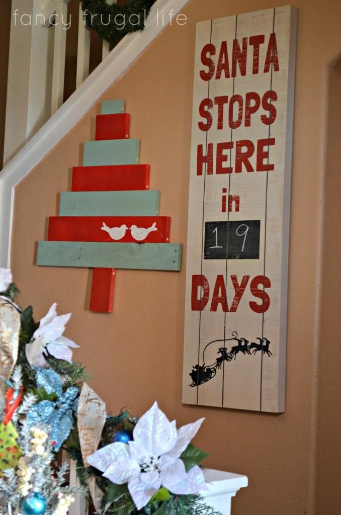 diy pallet christmas decor 20 Awesome Christmas Pallet Projects Ideas Pallet christmas