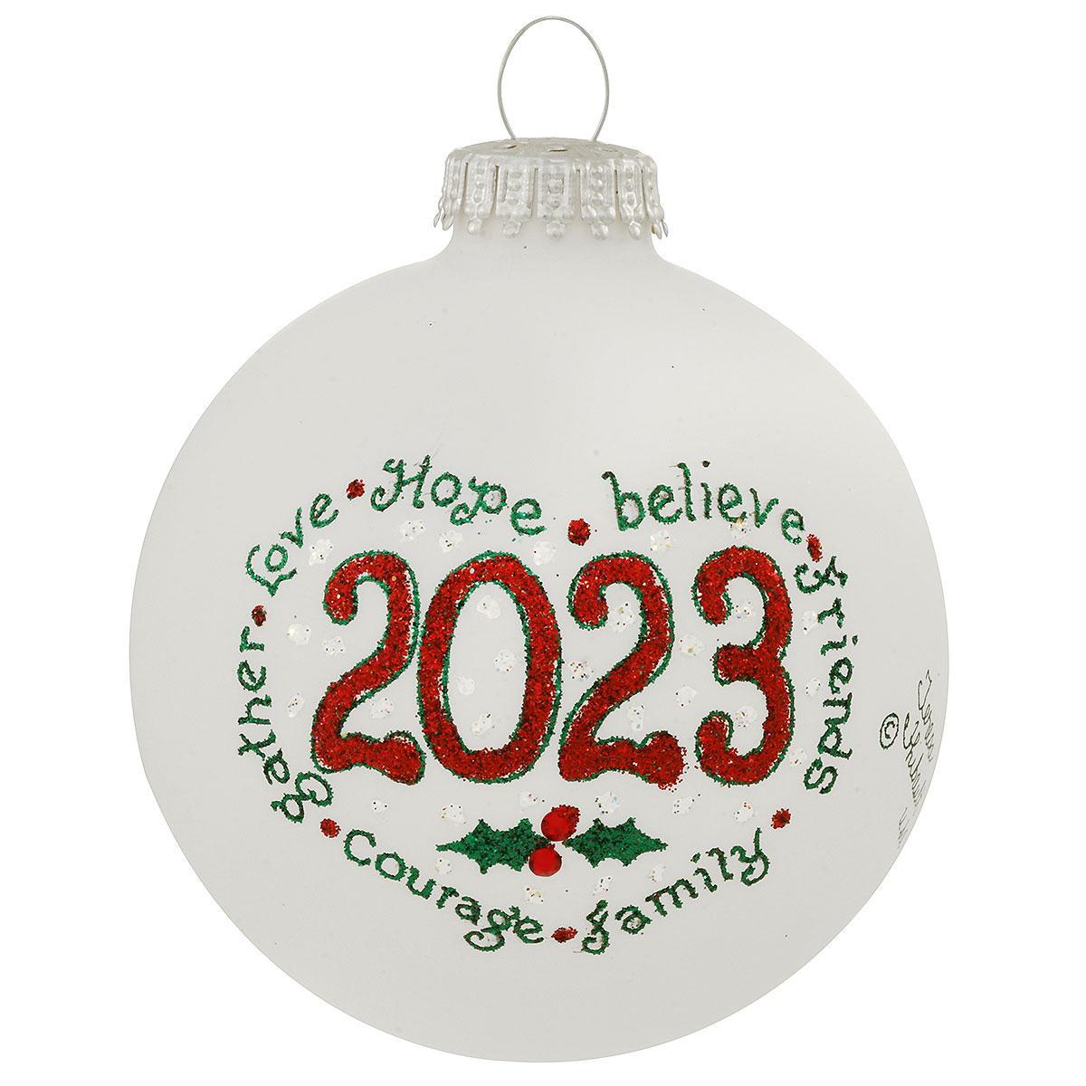 christmas ornaments dated 2024 Dated 2024 Christmas Ornaments Gussy Katleen