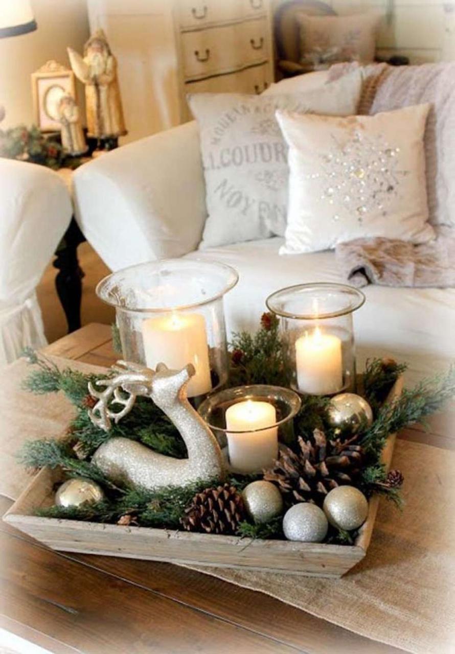 christmas table decoration ideas 2024 Download Christmas Candle Table Decoration Ideas Pictures