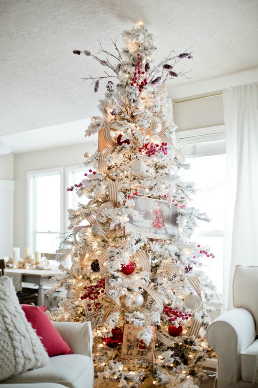 different christmas decor themes 25+ Unique Christmas Tree Decoration Ideas Pictures of Decorated