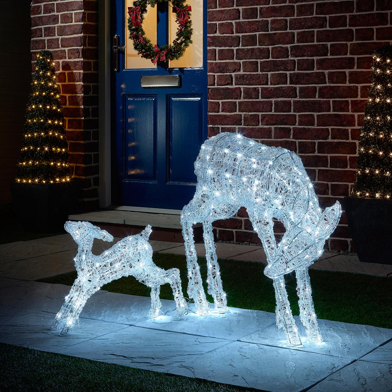 christmas outdoor decorations the range Christmas Reindeer Decorations Outdoor The Range The Cake Boutique