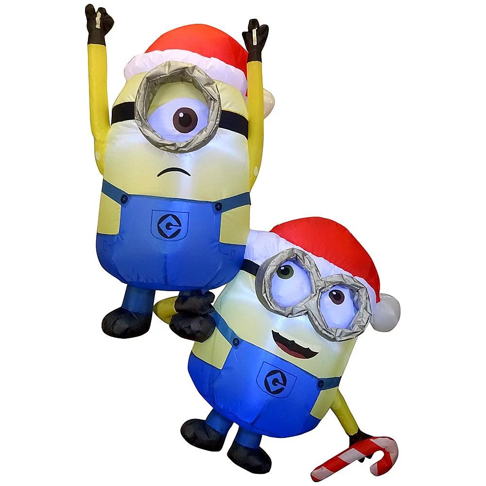 minion christmas decorations outdoor Minion Outdoor Christmas Decor at