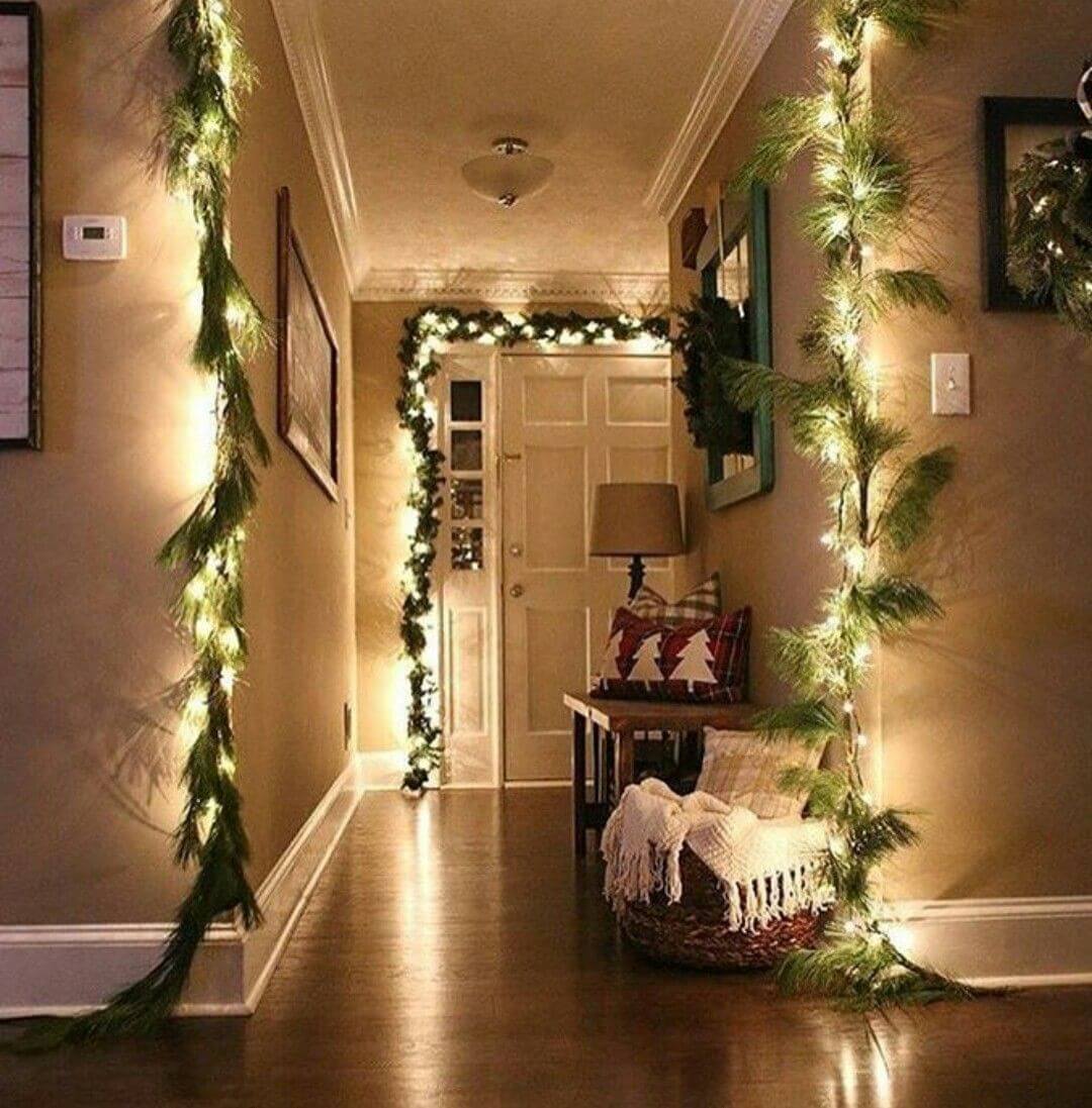 christmas decoration ideas at home for adults Most Beautiful Home Entrance Decoration Ideas for Christmas