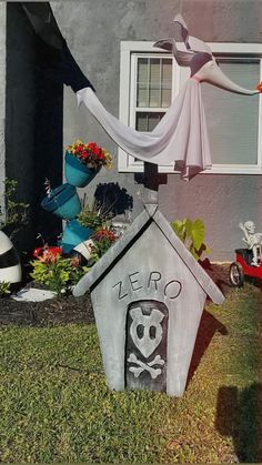 nightmare before christmas zero decor Nightmare Before Christmas Zero Tombstone Halloween Forum