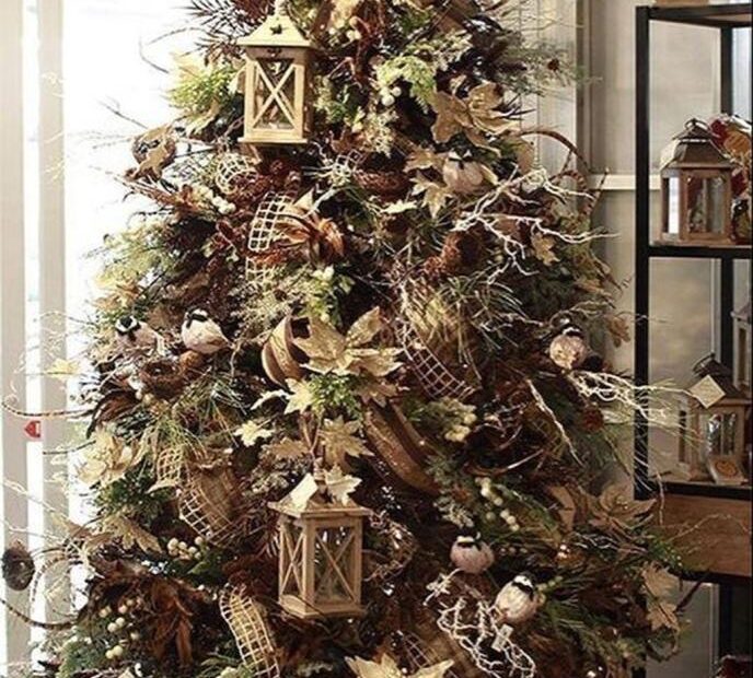 christmas decorations woodland theme 35 Incredible Home Decor Ideas With Christmas Tree Themes To Try Asap