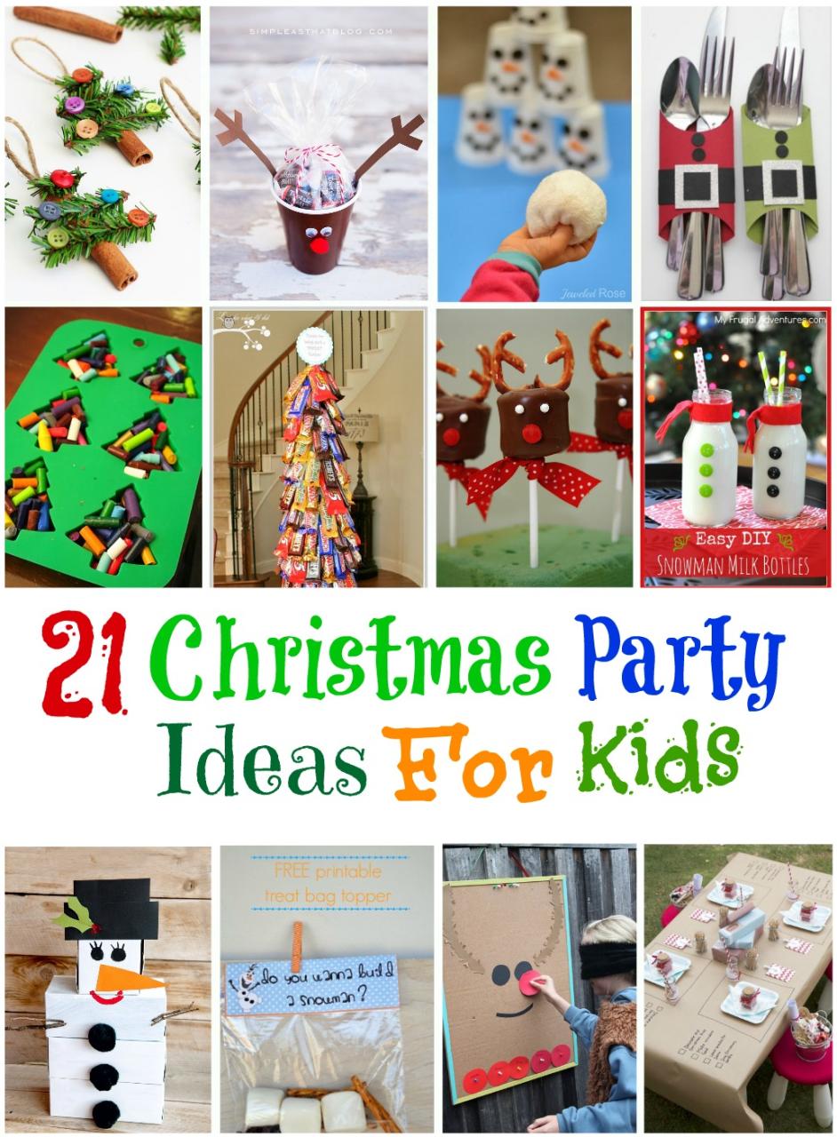 christmas decoration themes for kids 21 Amazing Christmas Party Ideas for Kids