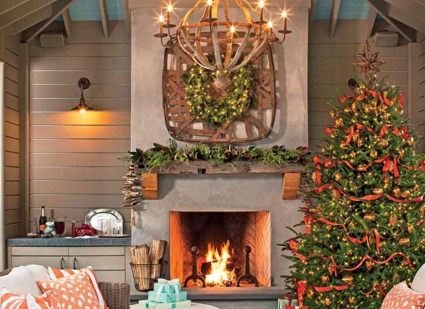 farmhouse country christmas decor 55 Farmhouse Christmas Decor Ideas For A Cozy Country Christmas