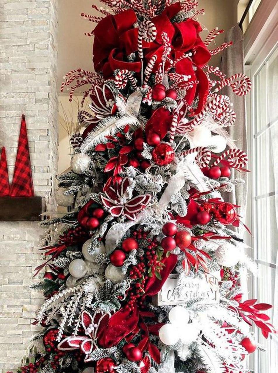 christmas decorations by theme 30 classy and elegant floral christmas tree ideas 22 * remajacantik