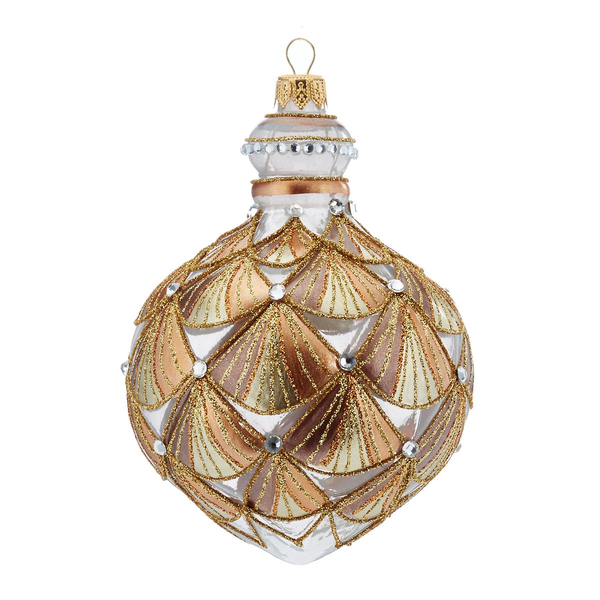 art deco christmas decor Art Deco Finial Christmas Ornament Christmas decorations uk, Ceramic