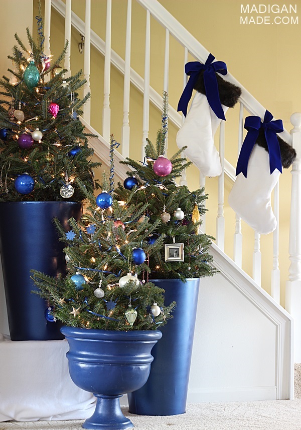 blue christmas decor ideas 40 Amazing Blue Christmas Decorating Ideas All About Christmas