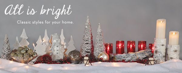 von maur christmas decor Brighten up your home with holiday décor. from Von Maur VonMaur