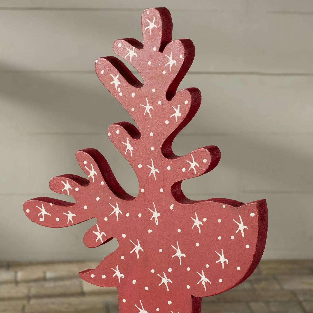 holiday aisle christmas decor The Holiday Aisle 3 Piece Deer Christmas Decoration Set Wayfair