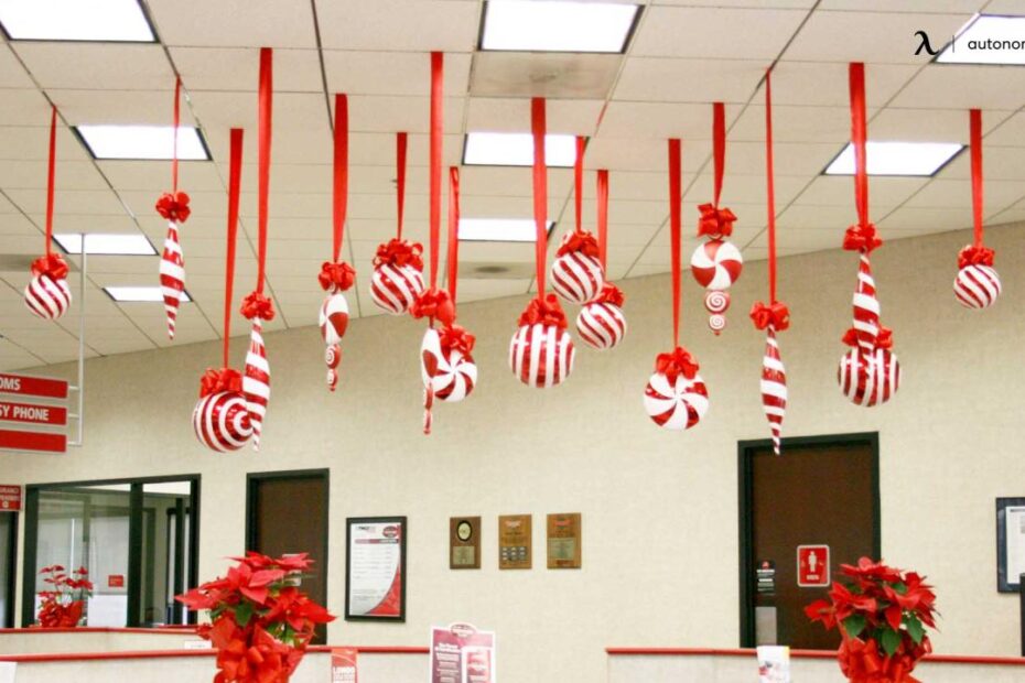 christmas decoration ideas for office walls 30 Diy Office Christmas Decorations You Will Love