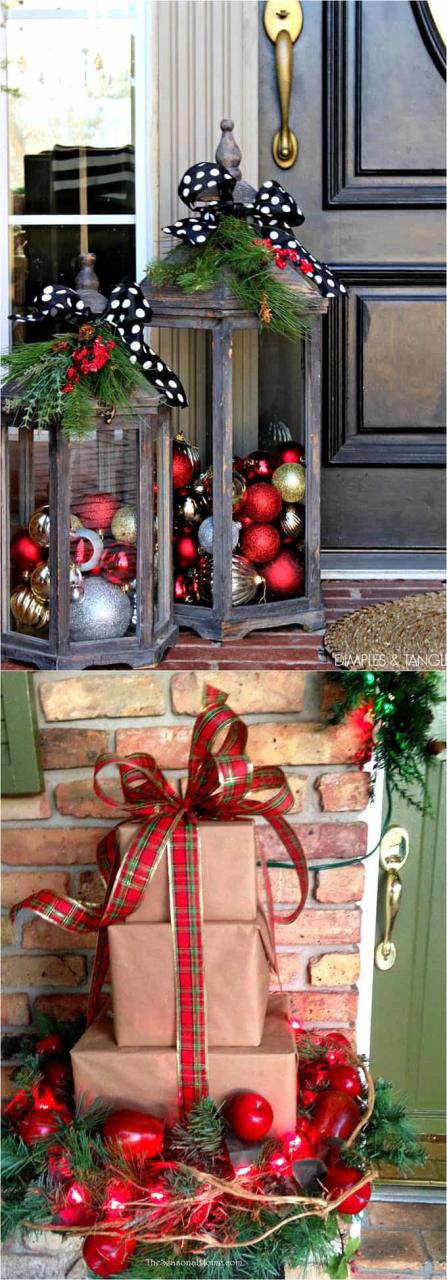 unique outdoor christmas decorations ideas 22 Best Diy Outdoor Decorations Home, Family, Style and Art Ideas