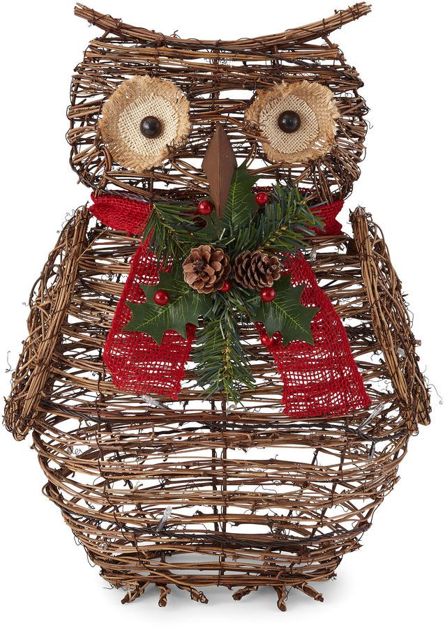 christmas owl outdoor decor 20+ Outdoor Owl Christmas Decorations