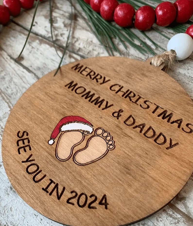 christmas ornaments for 2024 See You in 2024 Christmas Tree Ornament