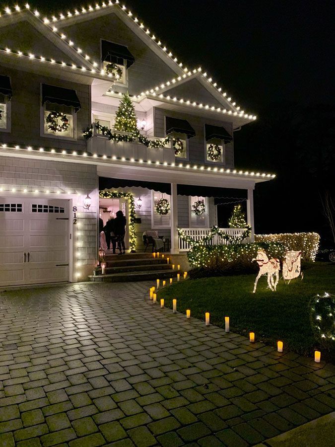 christmas light house decor Christmas House Lights Showhouse Tour The Home