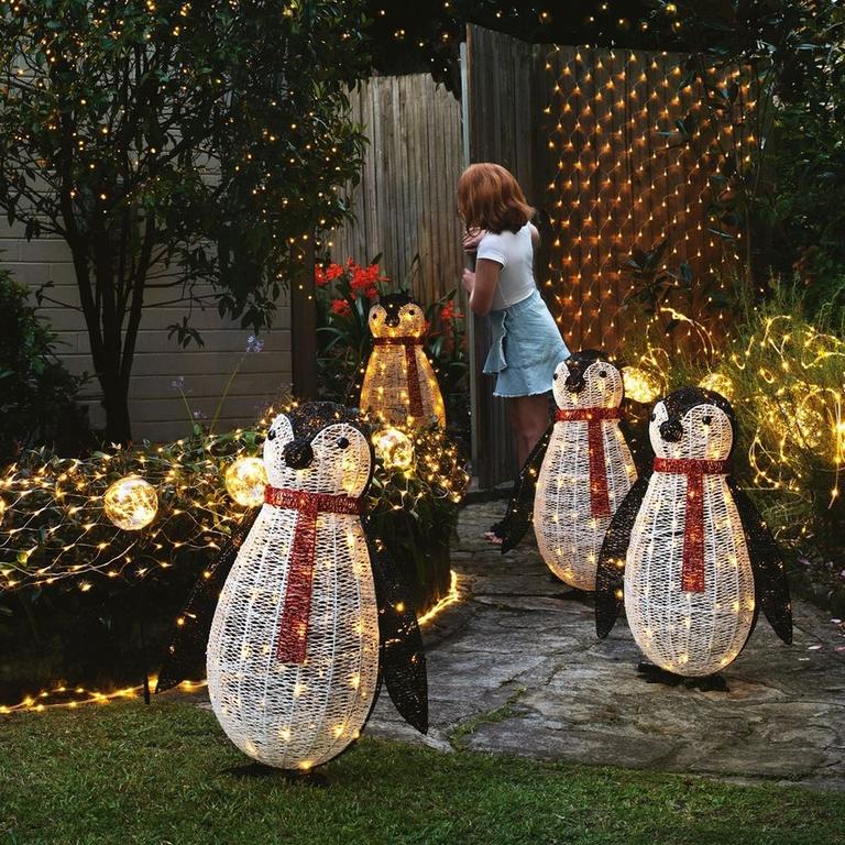 christmas decorations outdoor bunnings Bunnings Outdoor Solar Fairy Lights Outdoor Lighting Ideas