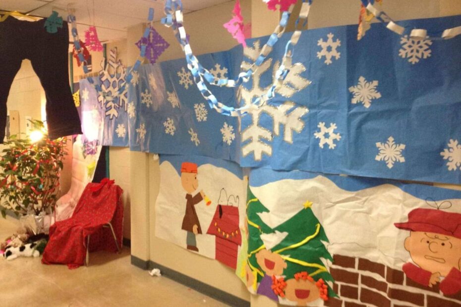 christmas decor ideas in classroom Modern Creative Classroom Decoration Ideas for Christmas The