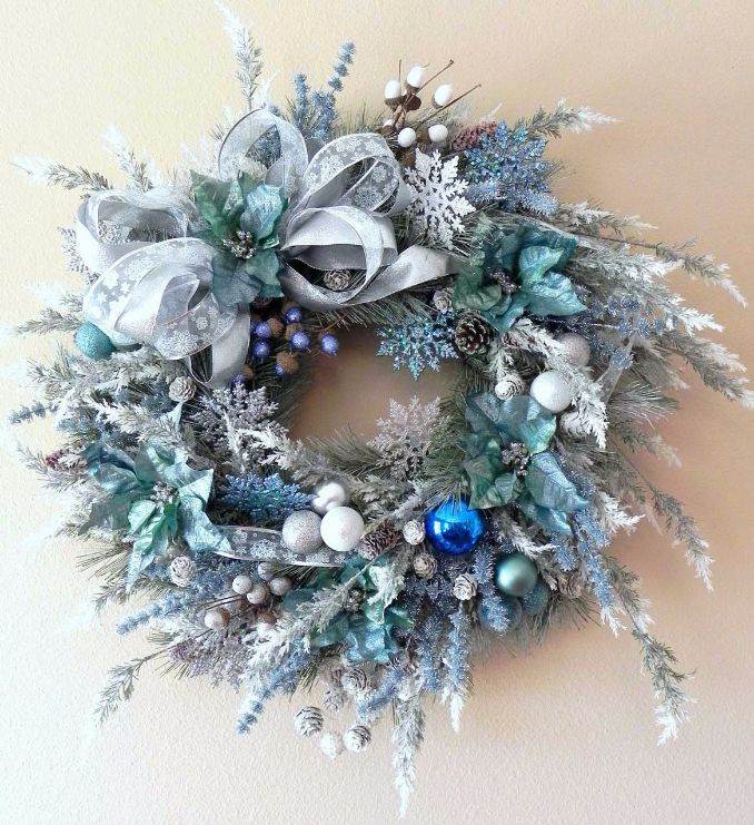 blue christmas decor ideas 40 Fresh Blue Christmas Decorating Ideas family to