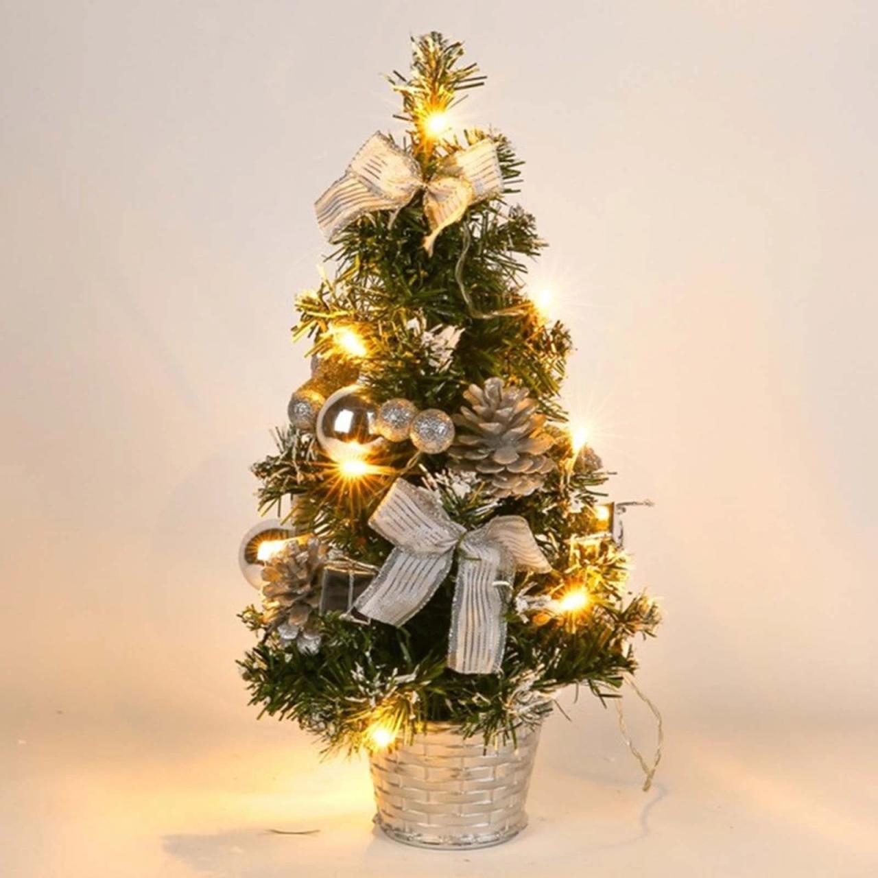 mini christmas tree decor ideas 40cm Mini Christmas Tree Decorations Tree Decorations Holiday