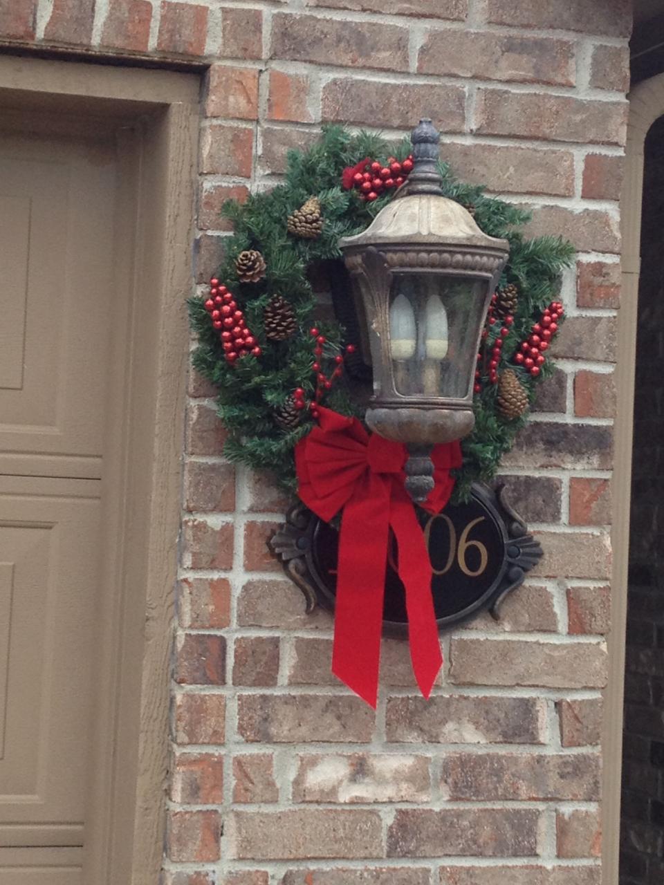 christmas decorations for outside garage lights Hanging Christmas Lights On Garage Keepyourmindclean Ideas