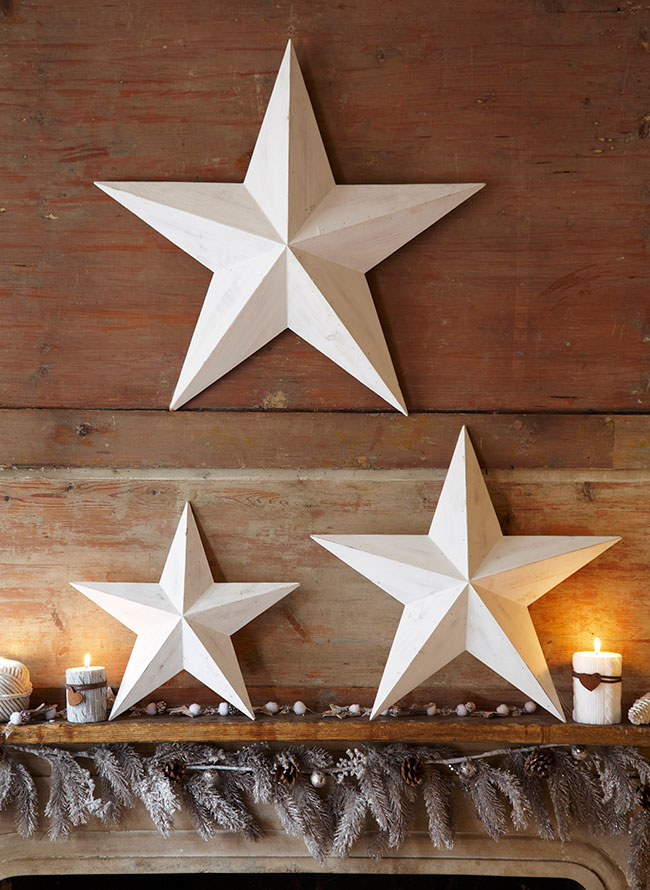 christmas star wall decor 40 Best Christmas Star Decorations All About Christmas