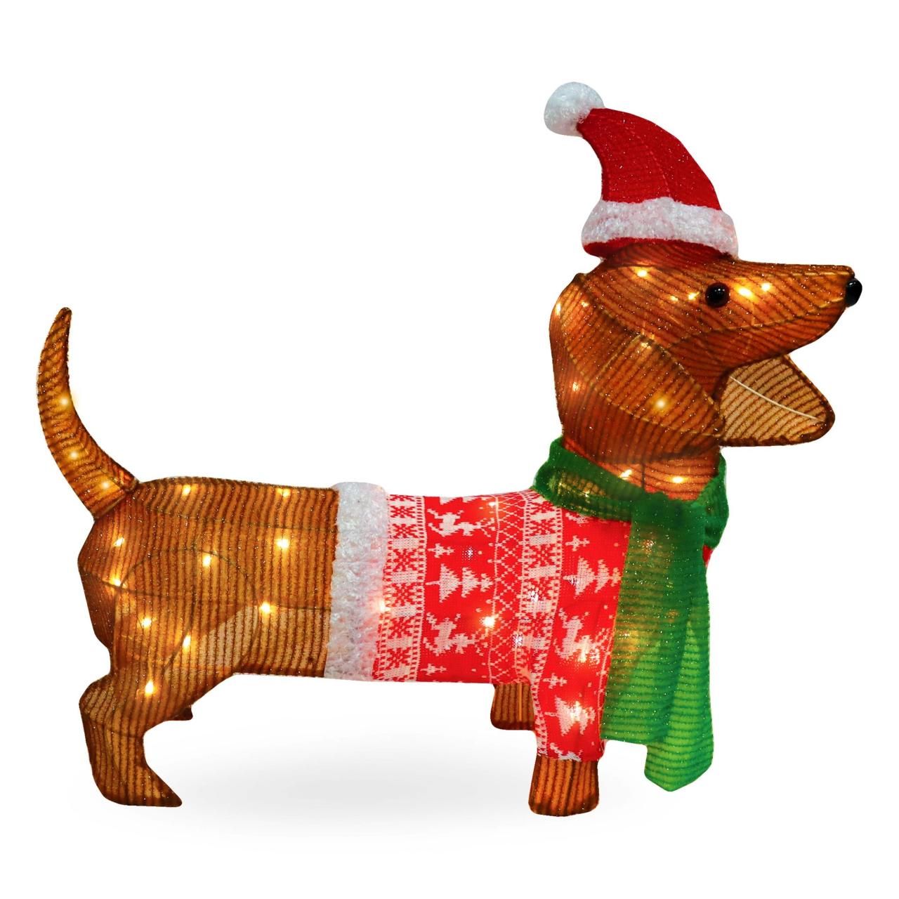 lowes dog christmas decor Joyin Dog Christmas Decorations at