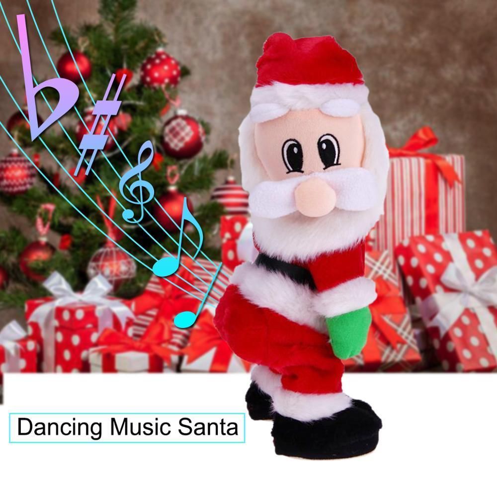 musical christmas decorations indoor Animated Christmas Decorations Indoor Musical Shower / 23cm Musical