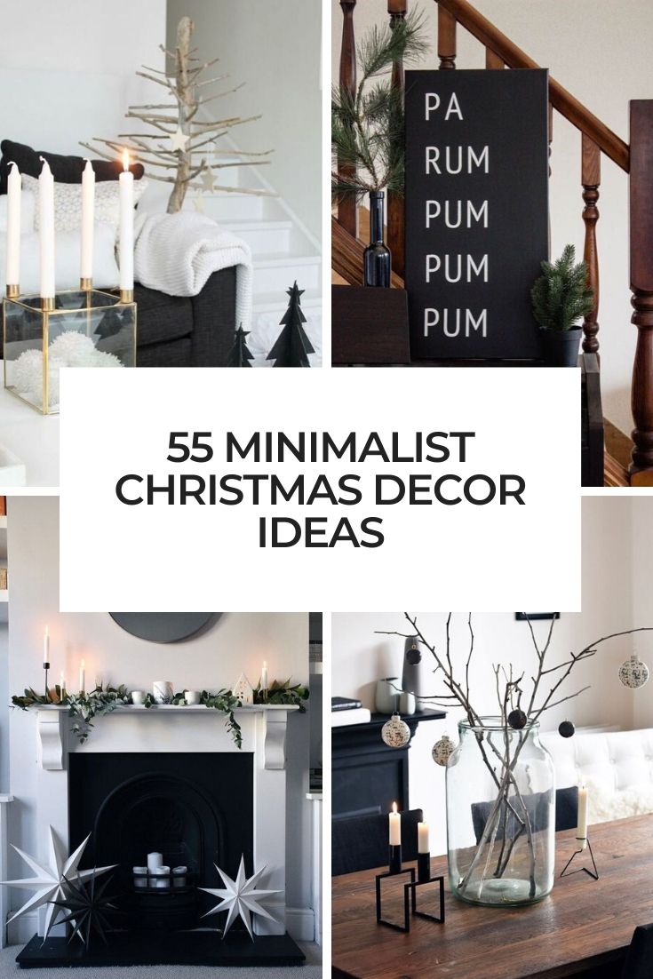 christmas decor ideas minimalist 55 Minimalist Christmas Décor Ideas DigsDigs