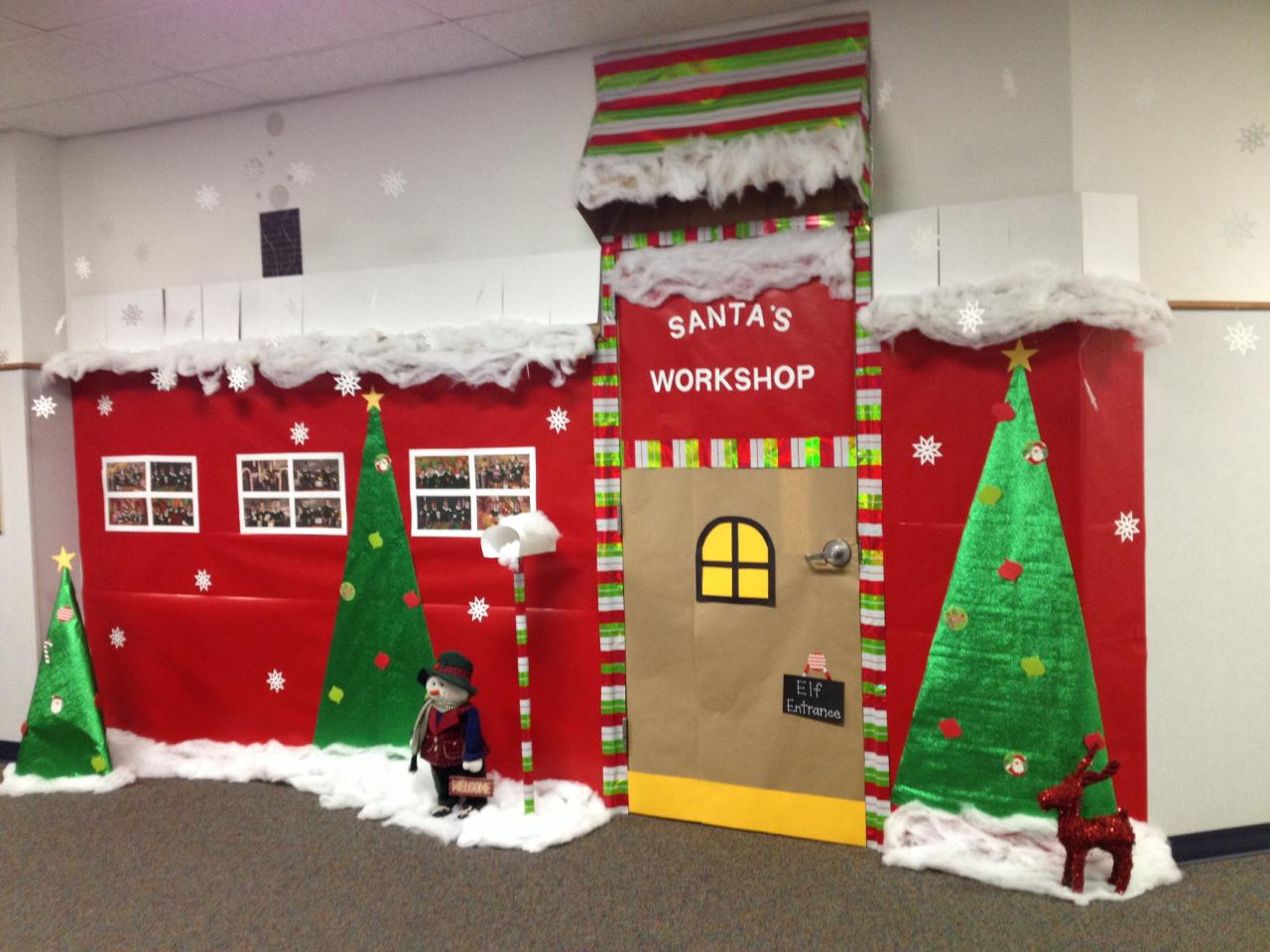 christmas decor ideas in school 51 Winter Classroom Decorations to Spruce Up Your School for the